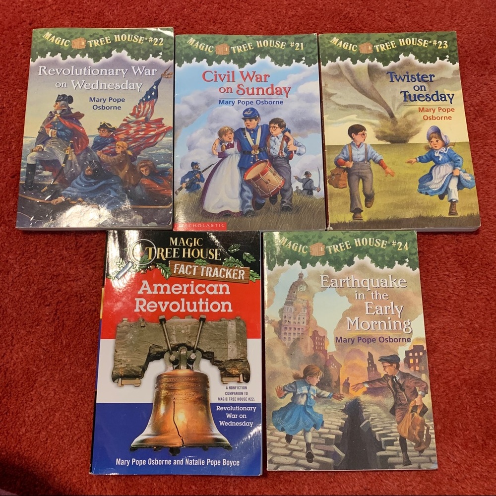 Book lot of Magic Tree House